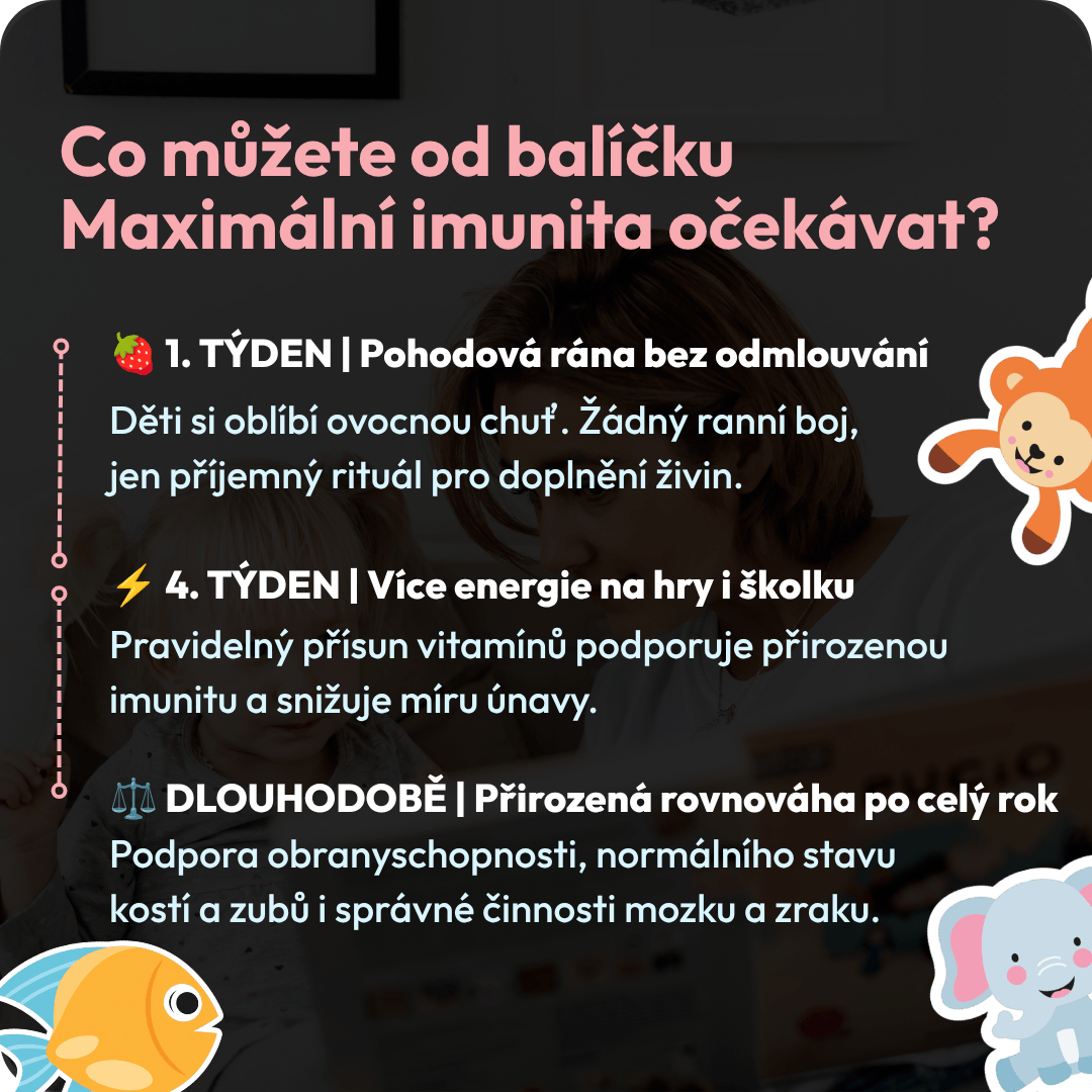 Maximální imunita pro děti 4 CZ